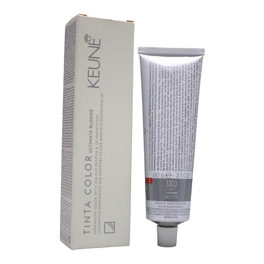 Keune Tinta Color 3000 Ultimate Blonde Permanent Color Ultra Blonde 2.1 Oz Beauty Gables