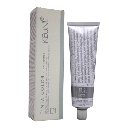 Keune Tinta Color 1012 Permanent Color ASH Pearl Blonde 2 Oz Beauty Gables