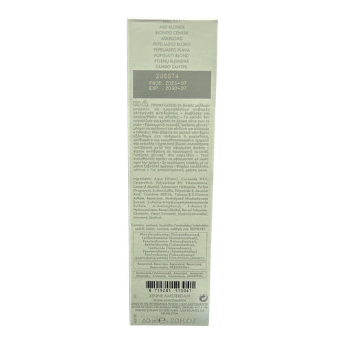 Keune Tinta Color 1001 Permanent Color ASH Blonde 2 Oz