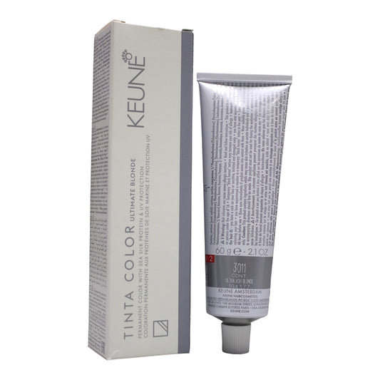 Keune Tinta Color 3011 Permanent Color Ultra ASH Blonde 2.1 Oz Beauty Gables