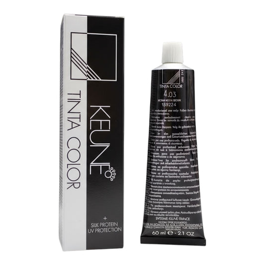 Keune Tinta Color 4.03 Permanent Color Medium Mocha Brown 2 Oz Beauty Gables