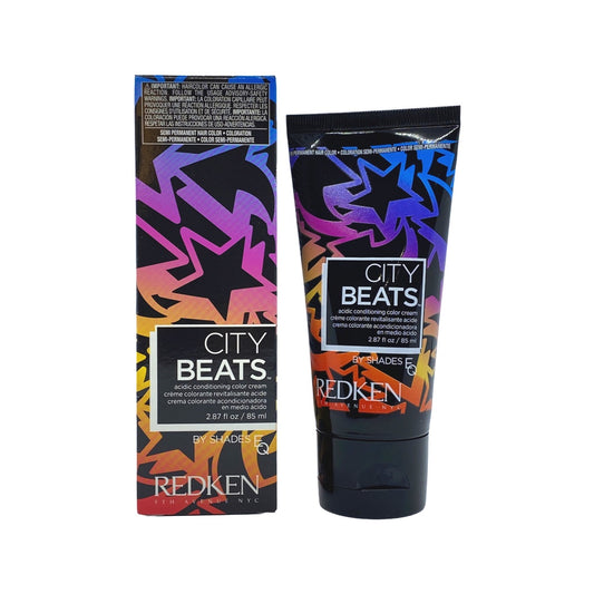 Redken City Beats By Shades EQ Jet Black 2.87 Oz - Beauty Gables 