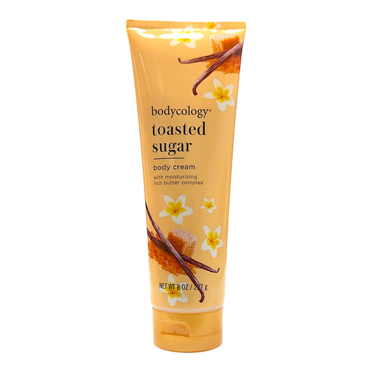 Bodycology Toasted Sugar Moisturizing Body Cream 8 Oz - Beauty Gables
