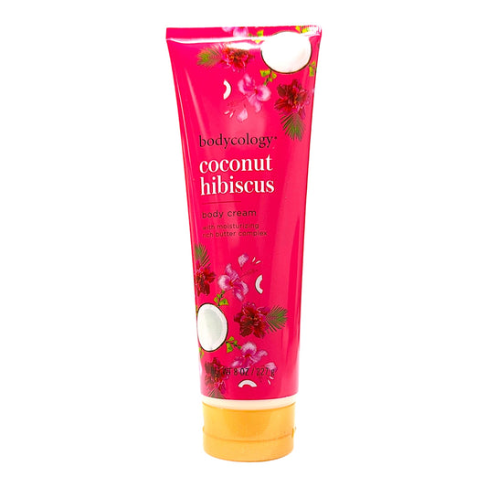 Bodycology Coconut Hibiscus Moisturizing Body Cream 8 Oz - Beauty Gables