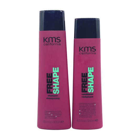 KMS Free Shape Shampoo 10.1 Oz & Conditioner 8.5 Oz Set - Beauty Gables 