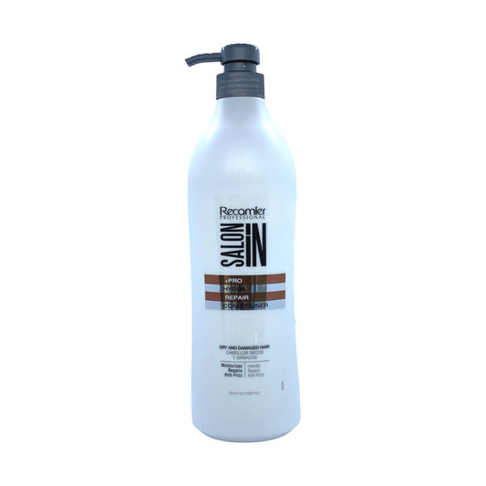 Salon iN Recamier +Pro Hydra Repair Hair Conditioner 33.8 Oz - Beauty Gables 
