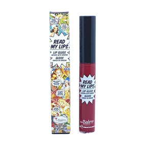 Thebalm Read My Lips Lip Gloss - Hubba Hubba - Beauty Gables 