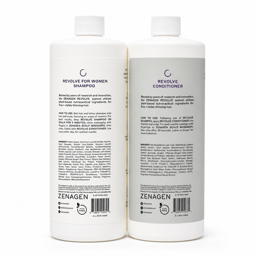 Zenagen Revolve Women Thickening Shampoo & Conditioner 32 Oz Set