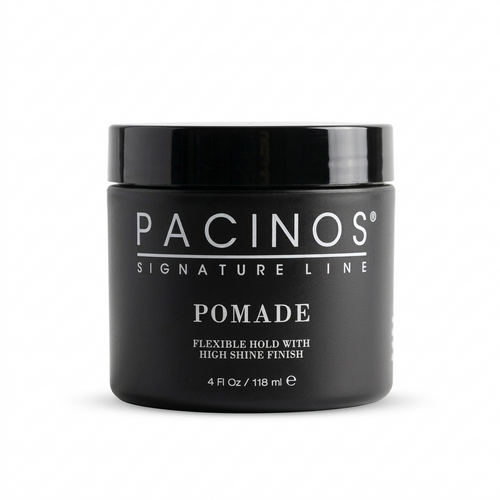 Pacinos Pomade Flexible Hold with High Shine Finish 4 Oz (Pack of 2)