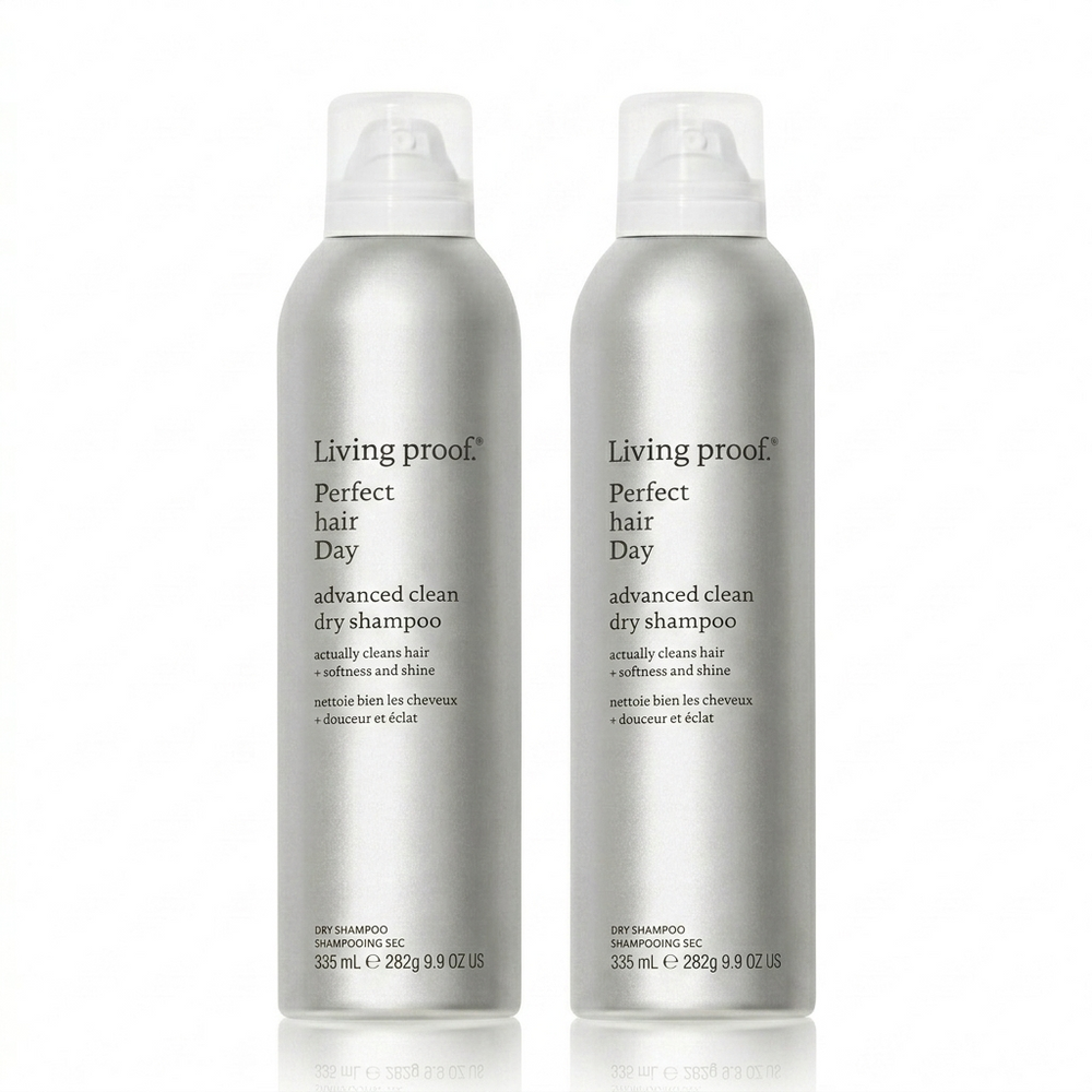 Living Proof Perfect Hair Day Advance Clean Dry Shampoo Jumbo 9.9 Oz (Pack of 2)