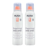 Rusk Thermal Shine Spray With Pure Argan Oil 4.4 Oz (Pack of 2)