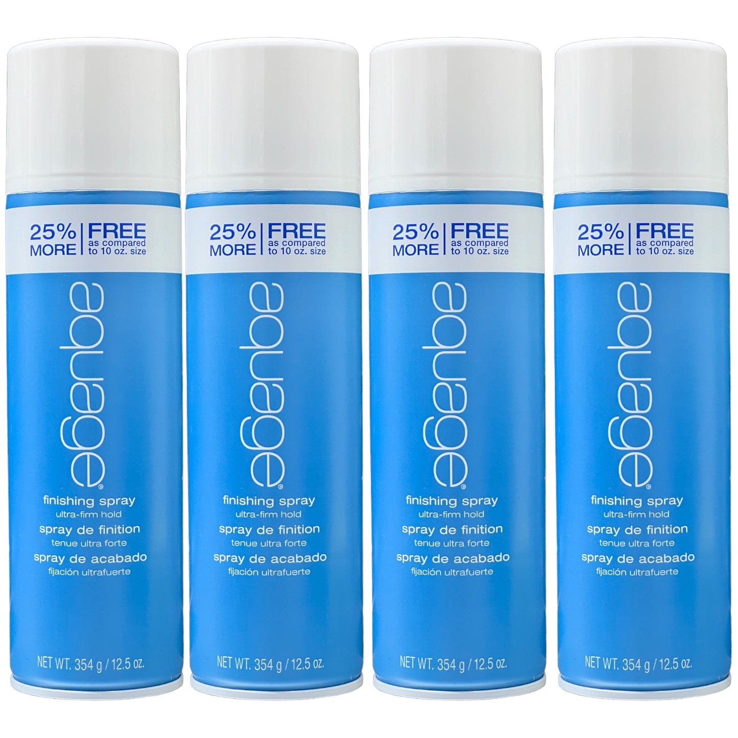 Aquage Finishing Spray Ultra-Firm Hold 12.5 Oz (Pack of 4) - Beauty Gables 