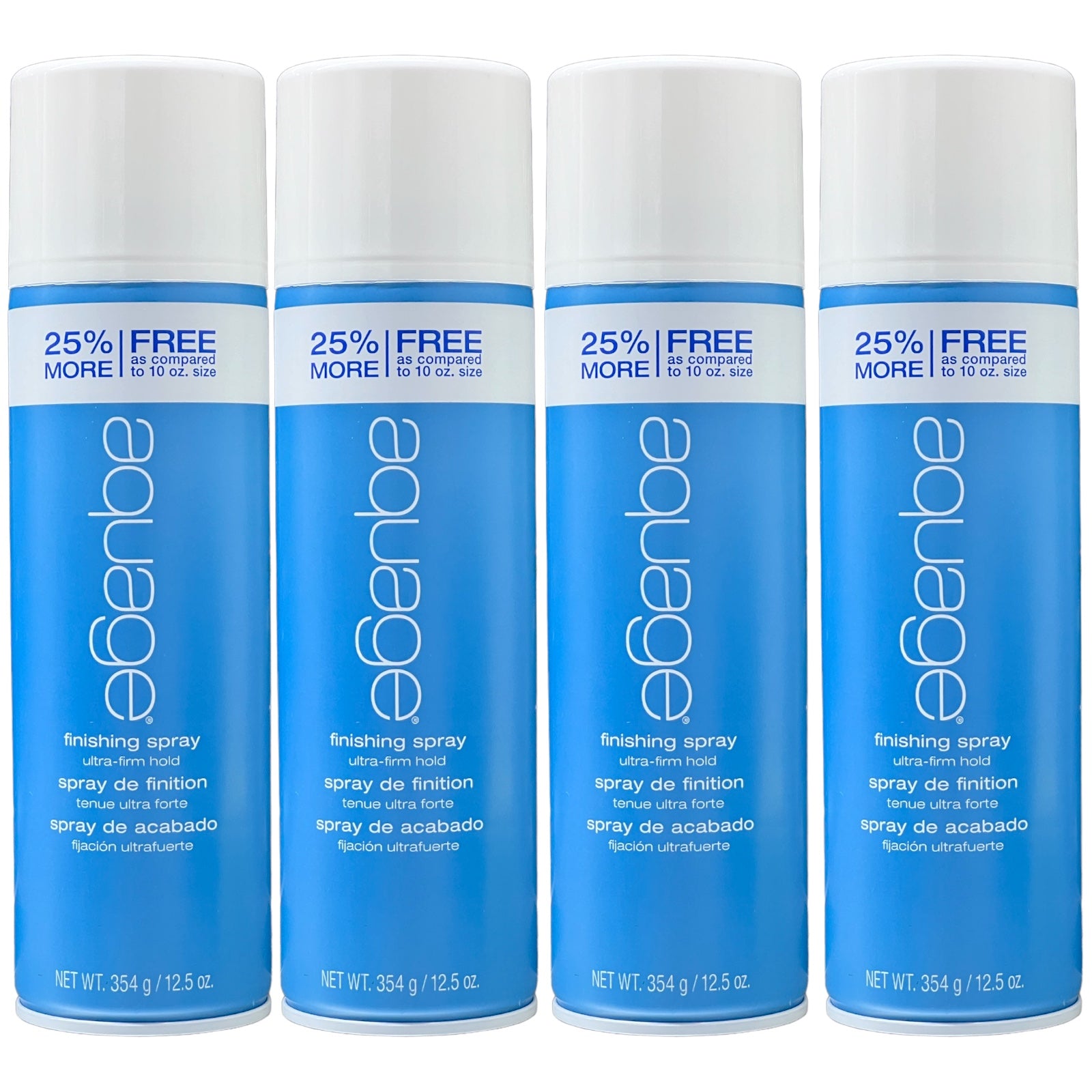 Aquage Finishing Spray Ultra-Firm Hold 12.5 Oz (Pack of 4) - Beauty Gables 