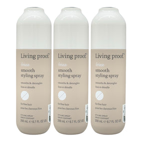 Living Proof No Frizz Smooth Styling Spray 6.7 Oz (Pack of 3) - Beauty Gables 