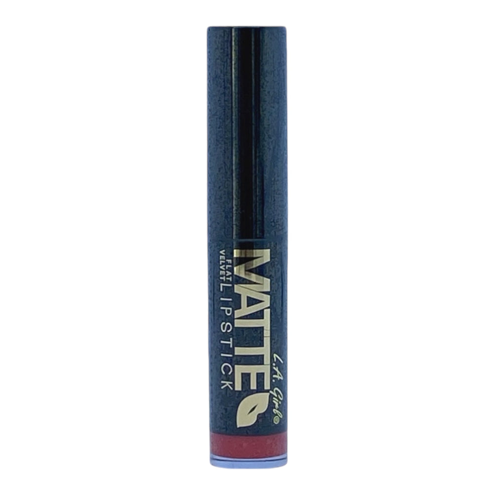 L.A Girl Matte Flat Velvet Lipstick Hot Stuff 0.10 Oz - Beauty Gables 