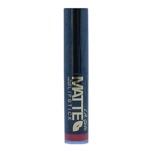 L.A Girl Matte Flat Velvet Lipstick Hot Stuff 0.10 Oz - Beauty Gables 
