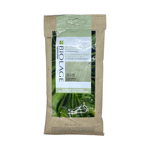Matrix Biolage Plant-Based Haircolor Mint Blonde Levels 8-10 (.07) 3.5 Oz - Beauty Gables 