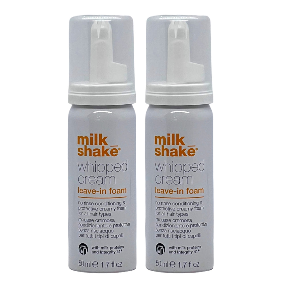 Milk Shake Whipped Cream Leave-in Foam 1.7 Oz (Pack of 2) - Beauty Gables 