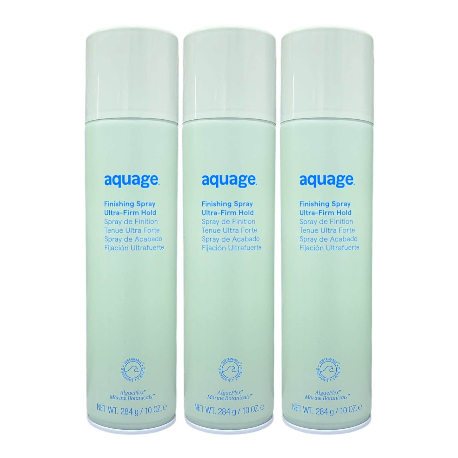 Aquage Finishing Spray Ultra-Firm Hold 10 Oz (Pack of 3) - Beauty Gables 