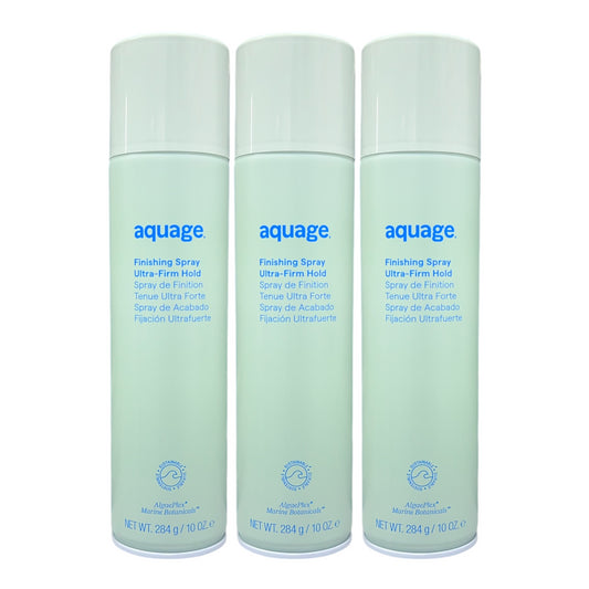 Aquage Finishing Spray Ultra-Firm Hold 10 Oz (Pack of 3) - Beauty Gables 