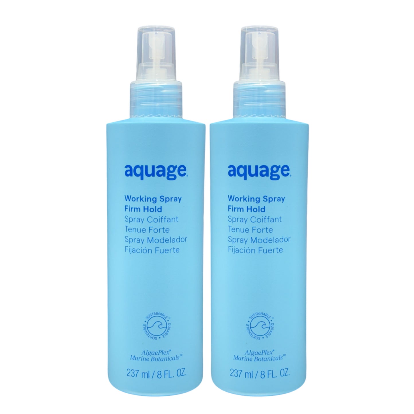 Aquage Working Spray Firm Hold 8 Oz (Pack of 2) - Beauty Gables 