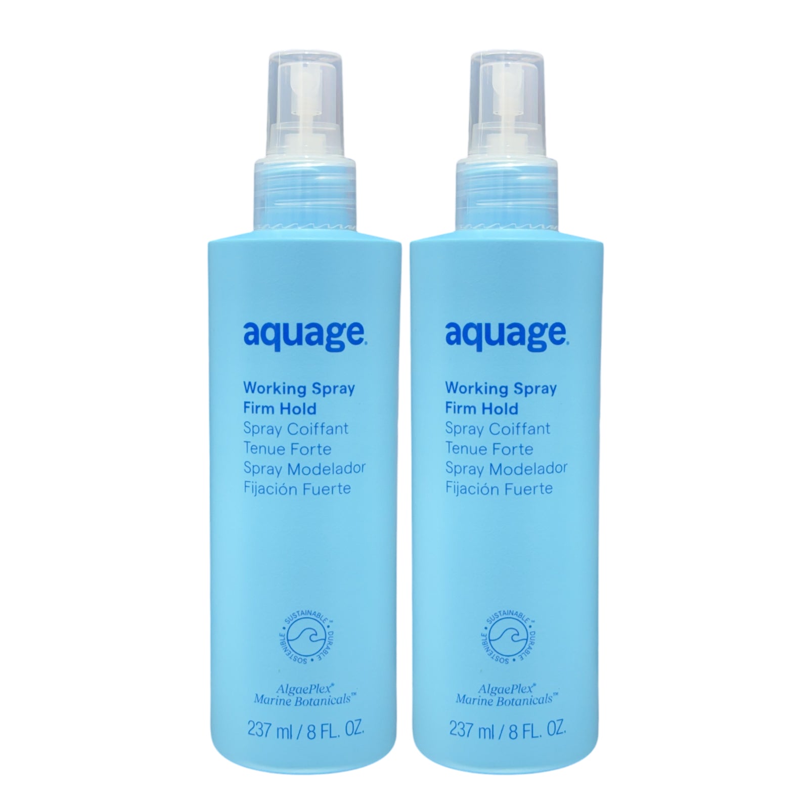 Aquage Working Spray Firm Hold 8 Oz (Pack of 2) - Beauty Gables 
