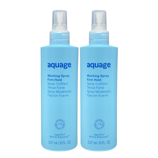 Aquage Working Spray Firm Hold 8 Oz (Pack of 2) - Beauty Gables 