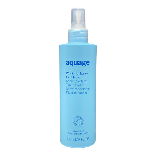 Aquage Working Spray Firm Hold 8 Oz - Beauty Gables 