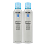 Rusk Thickr Thickening Hairspray for Fine Hair 10.6 Oz (Pack of 2)