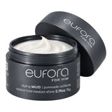 Eufora Styling Mud Pommade Medium Hold Shine 2.75 Oz