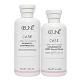 Keune Care Keratin Smooth Shampoo 10.1 & Conditioner 8.5 Oz Set