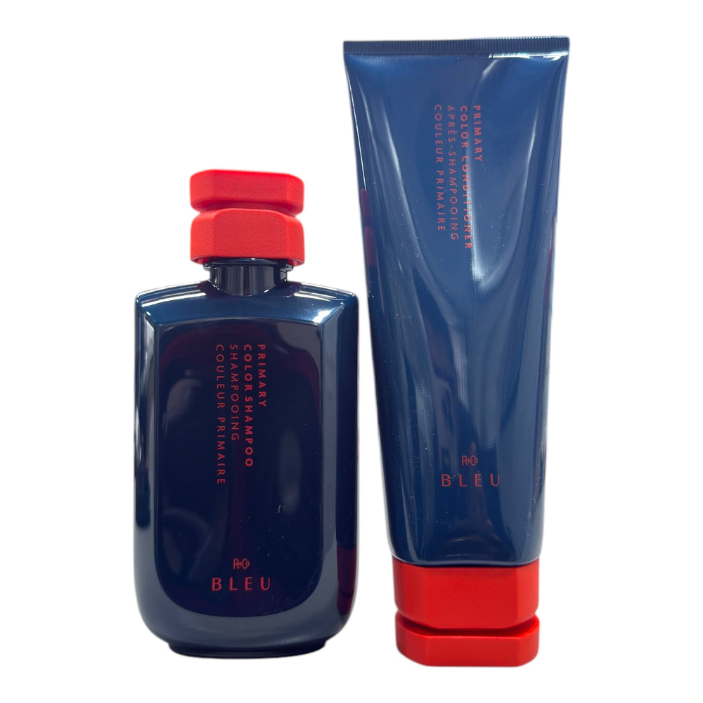 R & Co BLEU Primary Color Shampoo 8.5 oz & Conditioner 6.8 Oz Set - Beauty Gables 