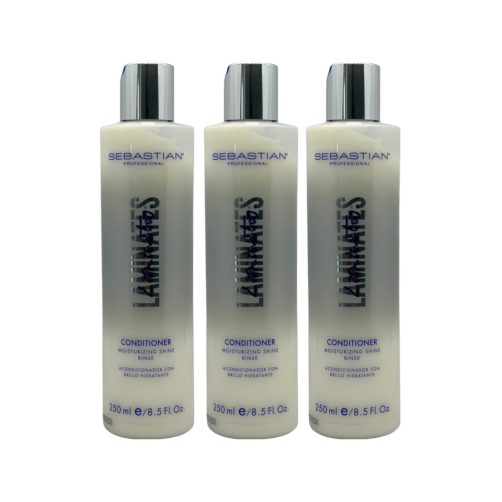 Sebastian Laminates Conditioner Moisturizing Shine Rinse 8.5 Oz(Pack of 3) - Beauty Gables 