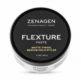 Zenagen Flexture Paste | Matte Finish Medium Hold Styler 2 Oz