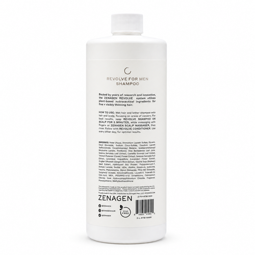 Zenagen Revolve Men's Thickening for Fine & Visibly Thinning Hair 32 Oz